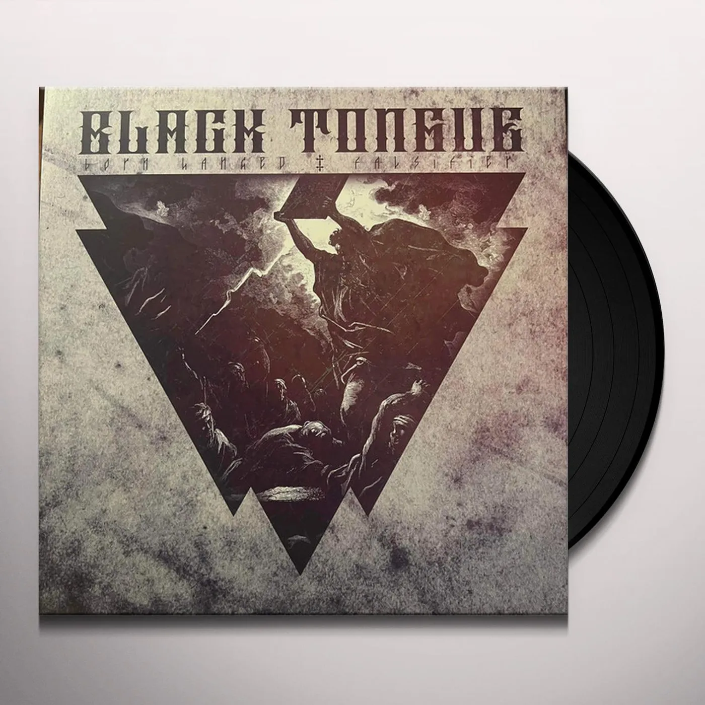 Black Tongue BORN HANGED / FALSIFIER Vinyl Record