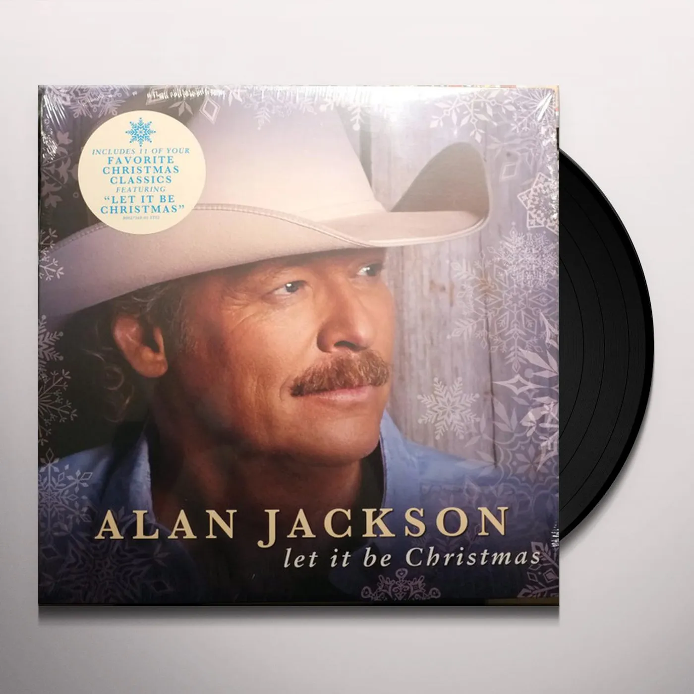 Alan Jackson Let It Be Christmas Vinyl Record
