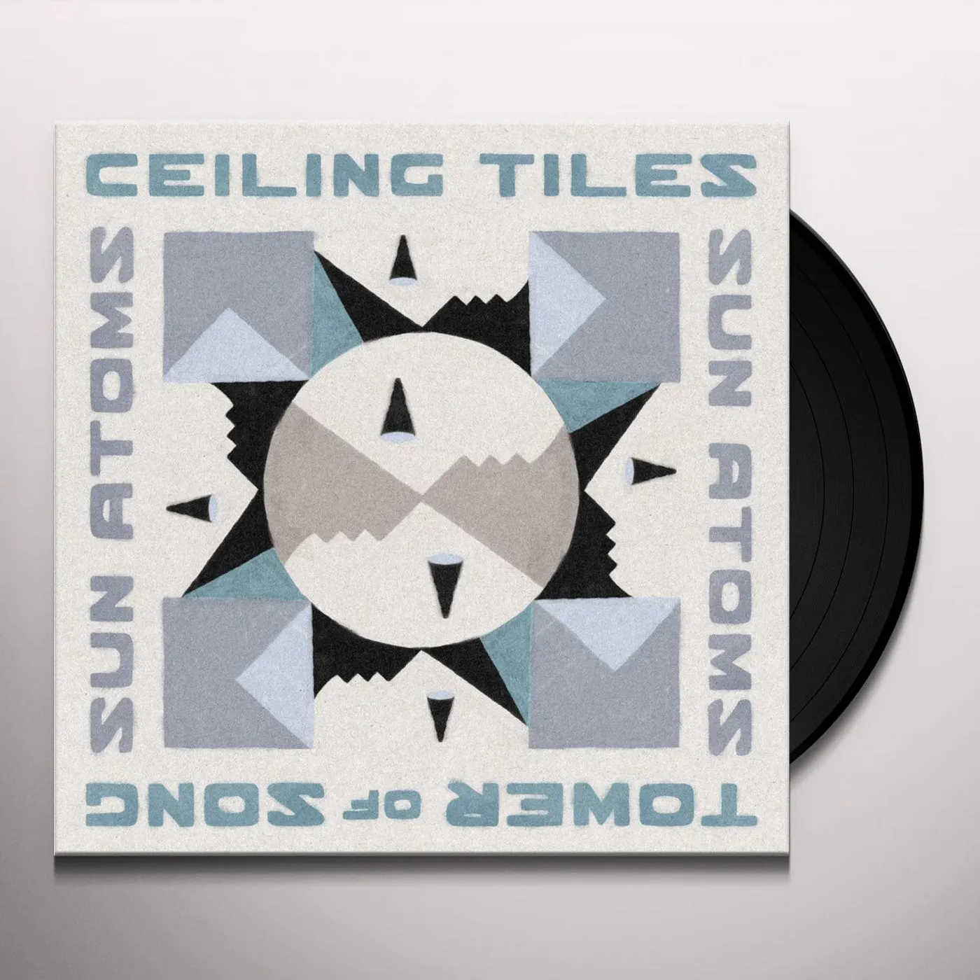 Sun Atoms Ceiling Tiles/Tower Of Song (In The Key Of JAMC) (Blue/7" Single) Vinyl Record