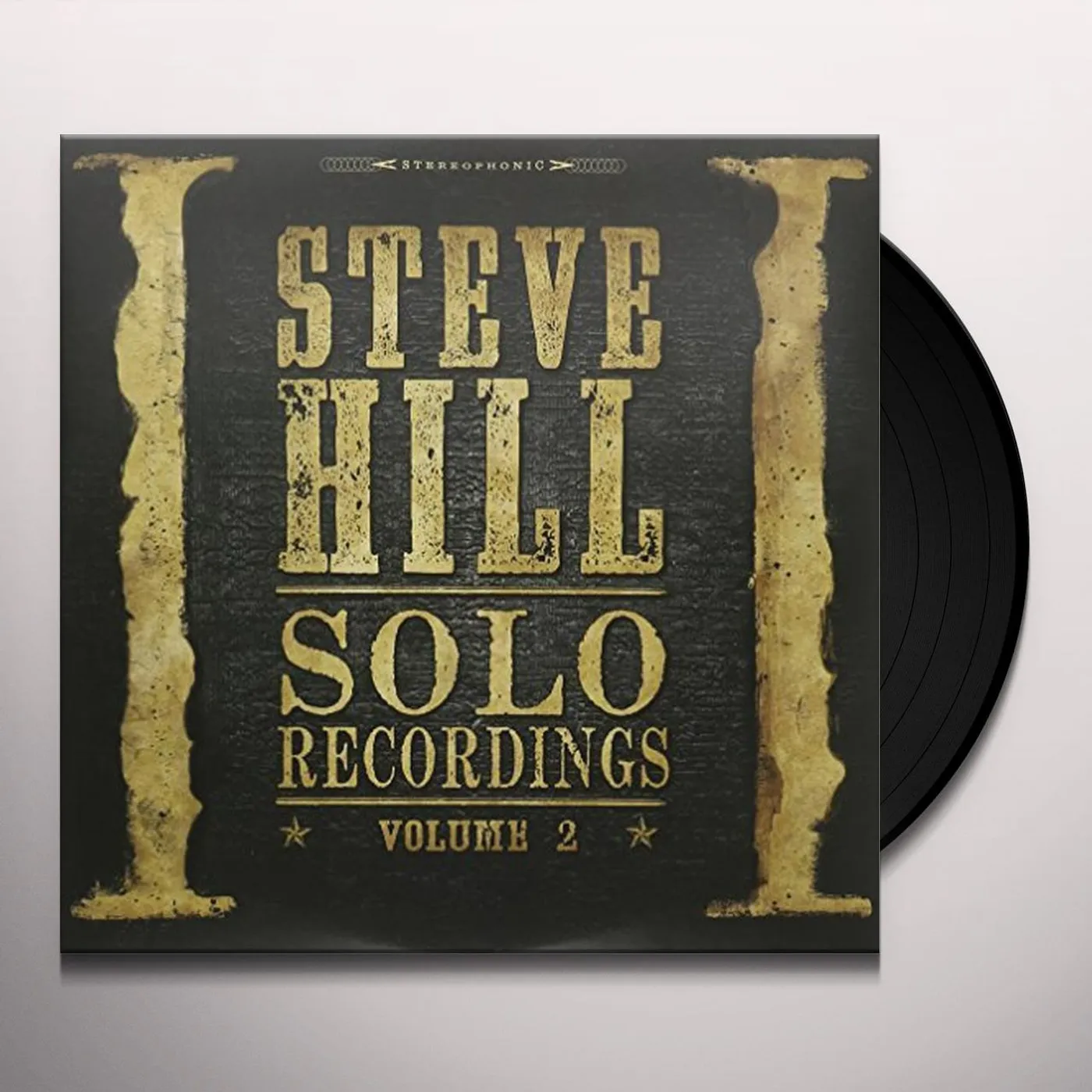 Steve Hill SOLO RECORDINGS 2 Vinyl Record