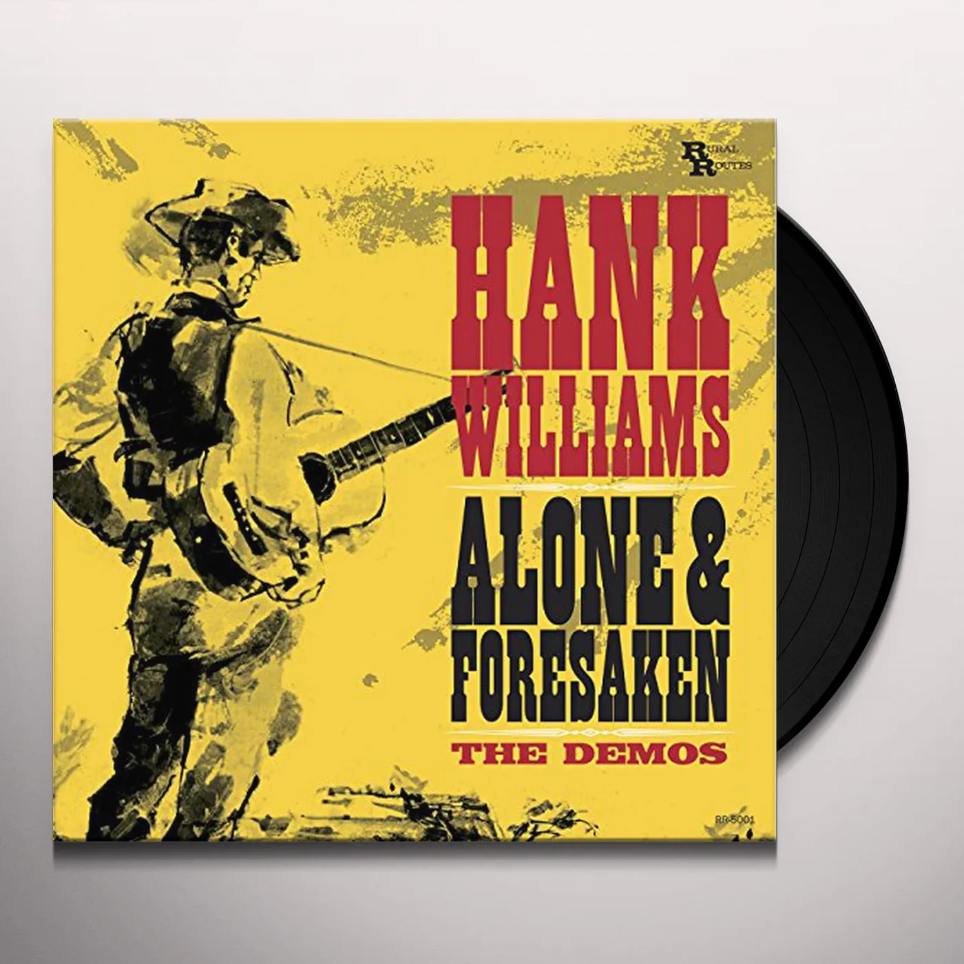 Hank Williams ALONE & FORSAKEN: THE DEMOS Vinyl Record