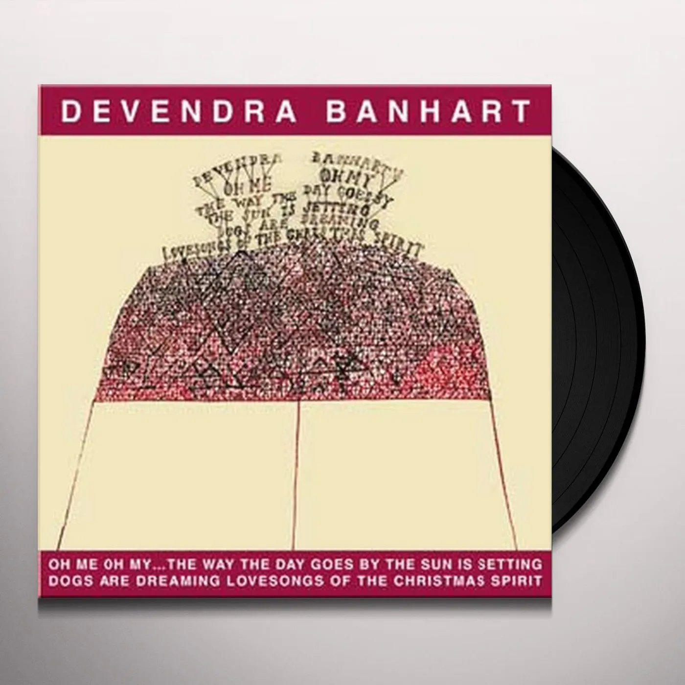 Devendra Banhart OH ME OH MY: WAY THE DAY GOES CHRISTMAS SPIRIT Vinyl Record