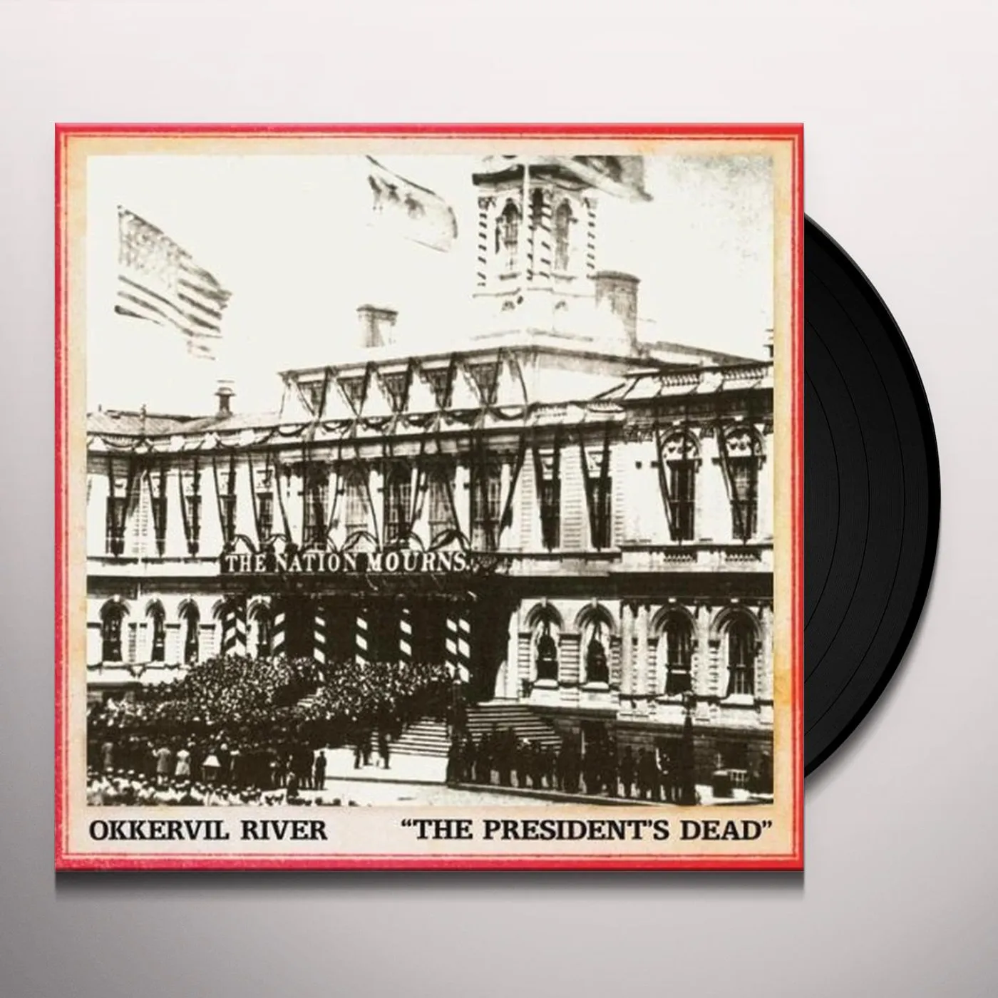 Okkervil River PRESIDENT'S DEAD / ROOM I'M HIDING IN Vinyl Record