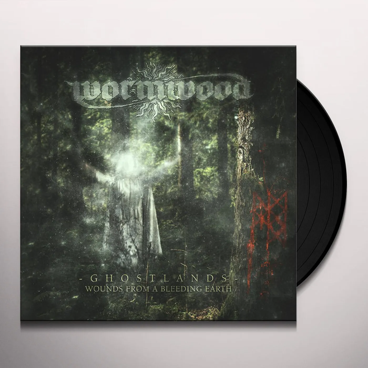 Wormwood GHOSTLANDS - WOUNDS FROM A BLEEDING EARTH Vinyl Record
