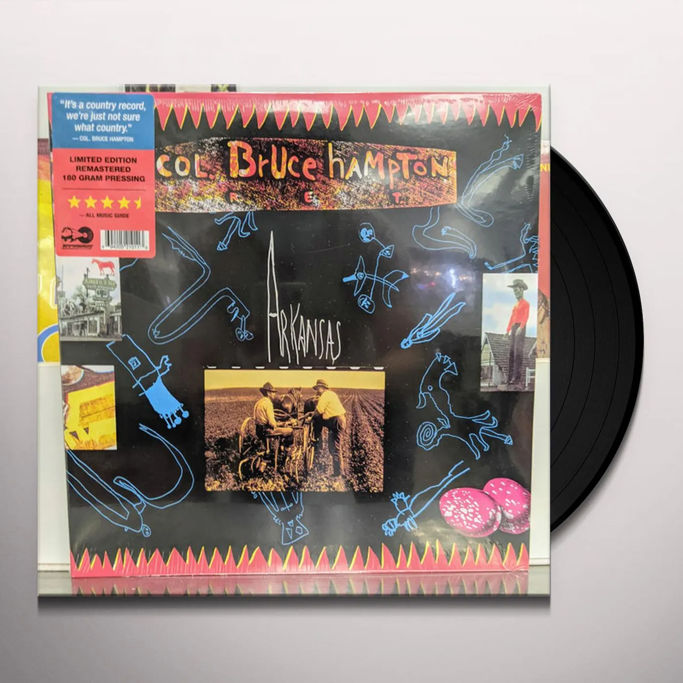 Col. Bruce Hampton ARKANSAS (2LP/180G) Vinyl Record