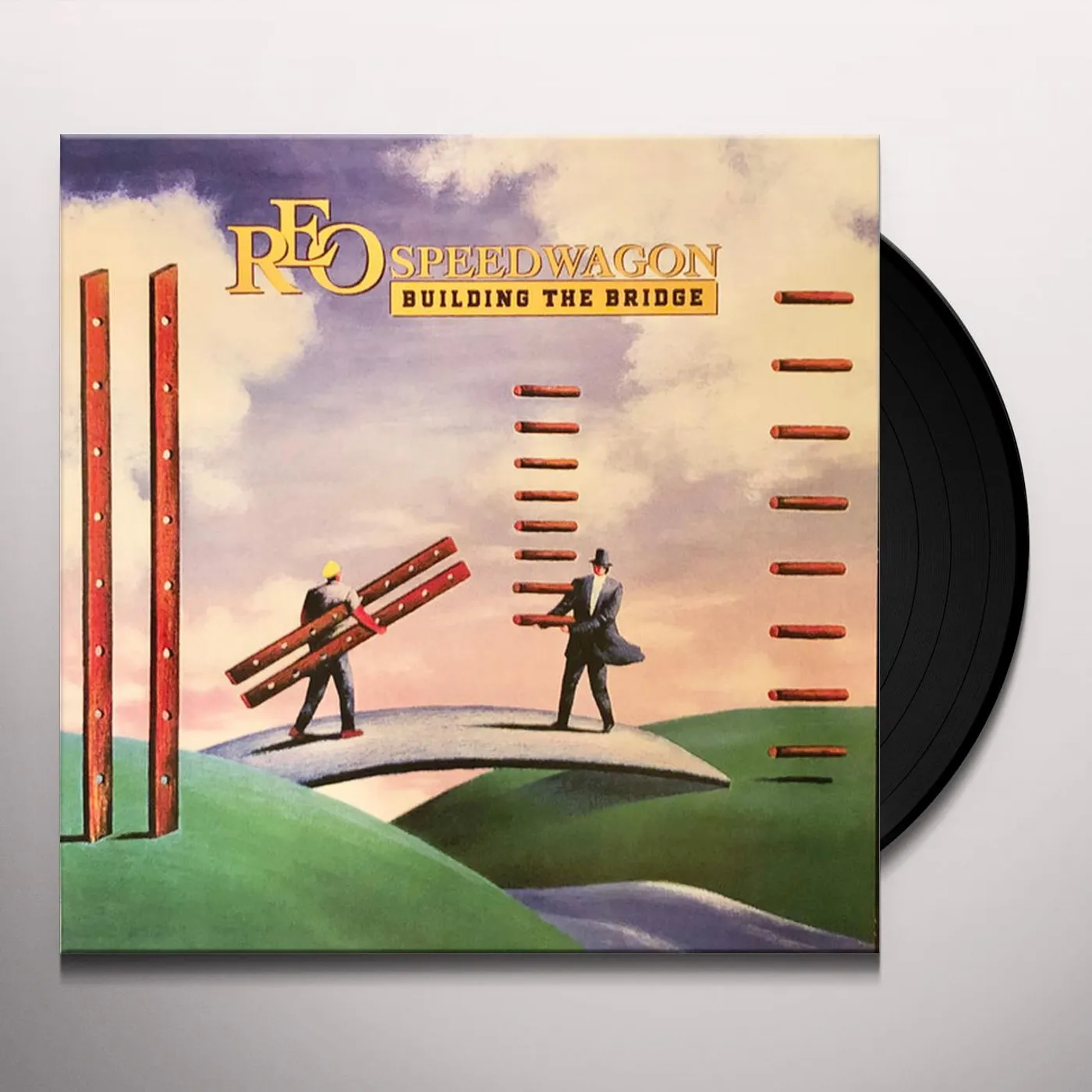 REO Speedwagon BUILDING THE BRIDGE Vinyl Record