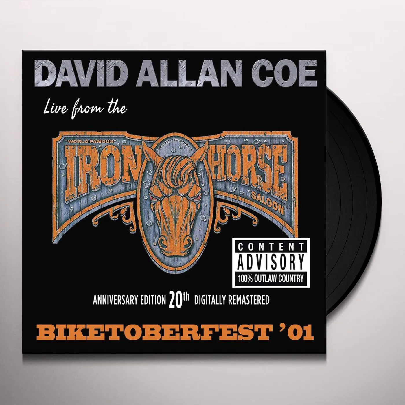 David Allan Coe BIKETOBERFEST '01: LIVE FROM THE IRON HORSE SALOON Vinyl Record