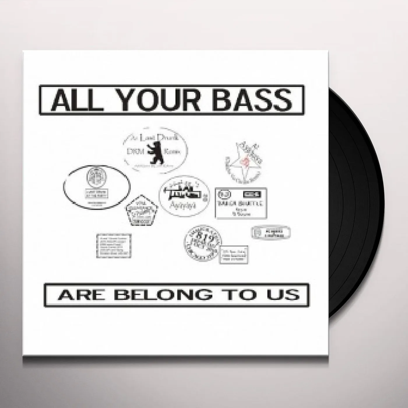 Peabody & Sherman All Your Bass Are Belong To Us Vinyl Record