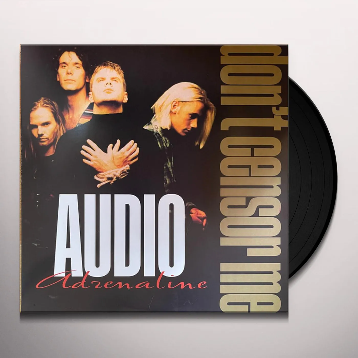 Audio Adrenaline DON'T CENSOR ME Vinyl Record