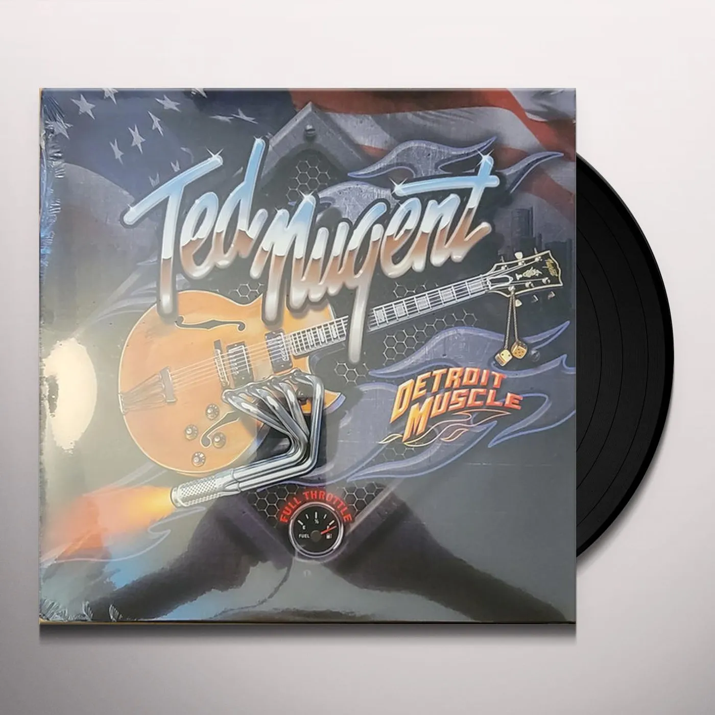 Ted Nugent Detroit Muscle Vinyl Record