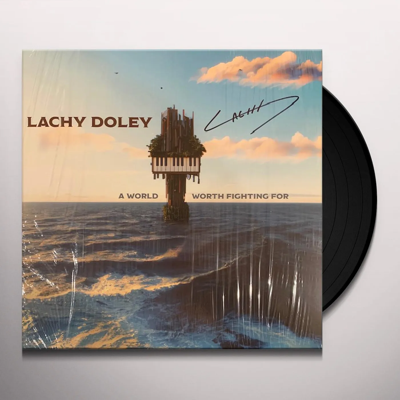 Lachy Doley WORLD WORTH FIGHTING FOR Vinyl Record