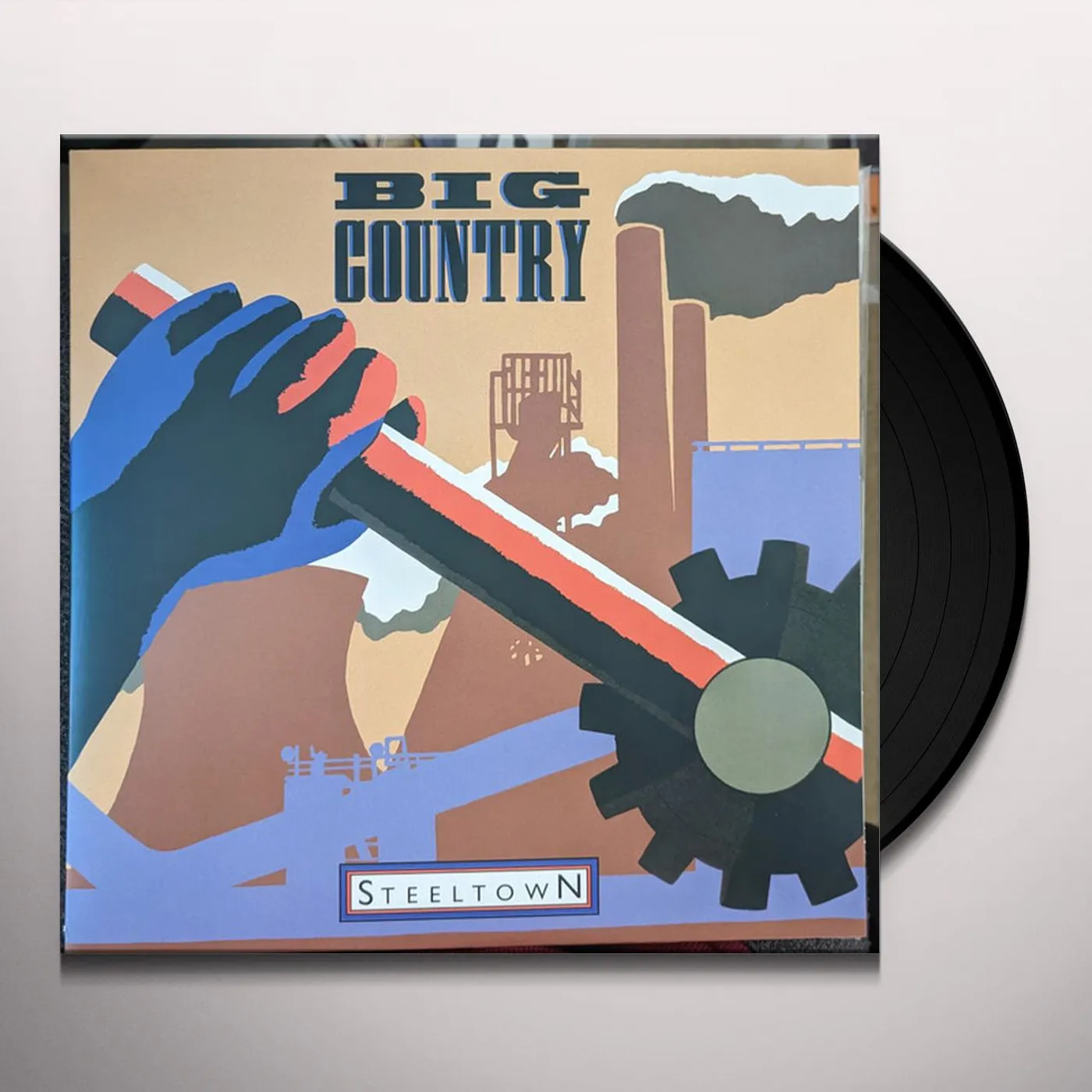 Big Country STEELTOWN Vinyl Record