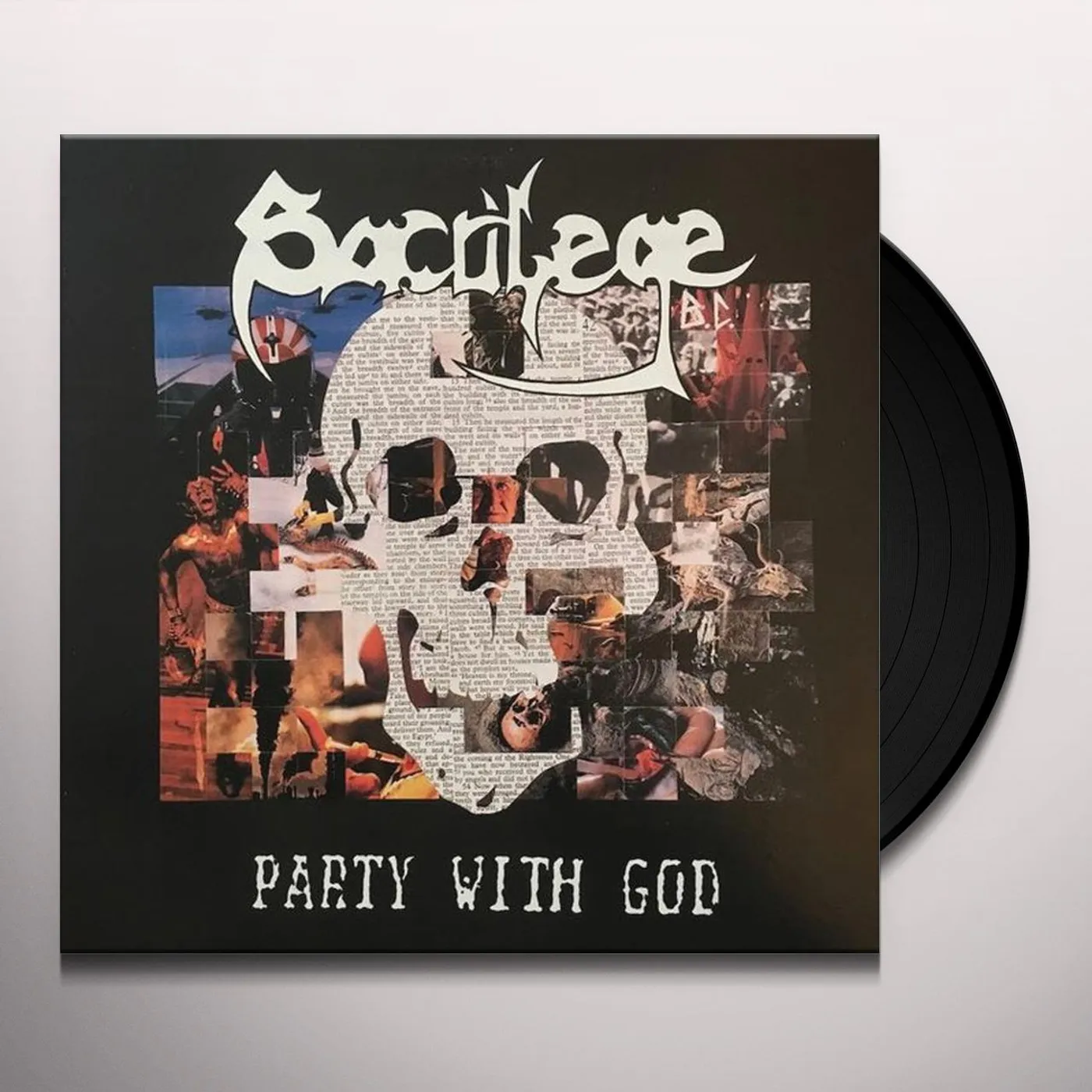 Sacrilege BC PARTY WITH GOD + 1985 DEMO Vinyl Record