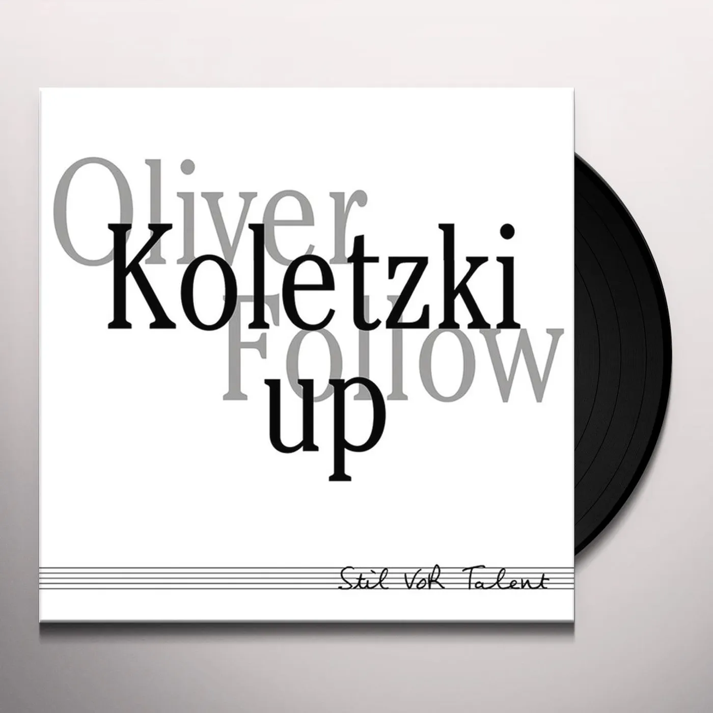 Oliver Koletzki Follow Up Vinyl Record