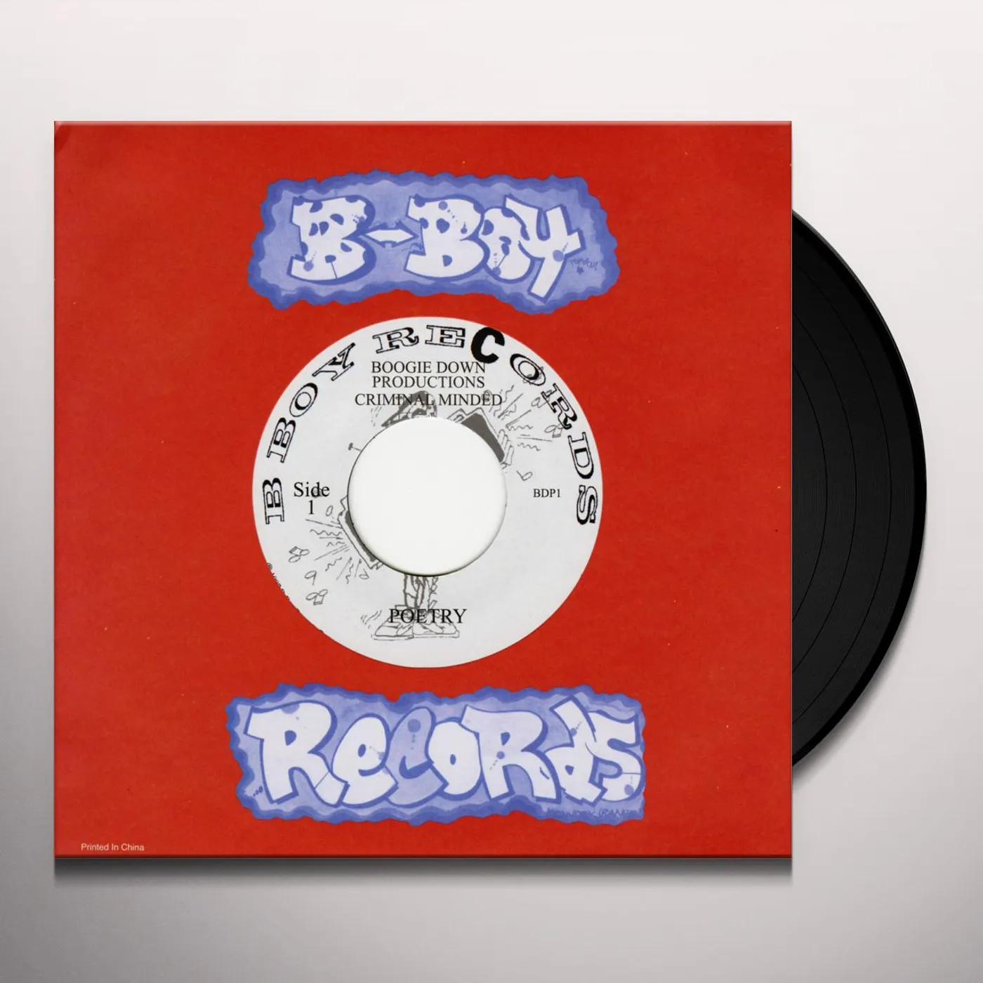 Boogie Down Productions Poetry / South Bronx Vinyl Record