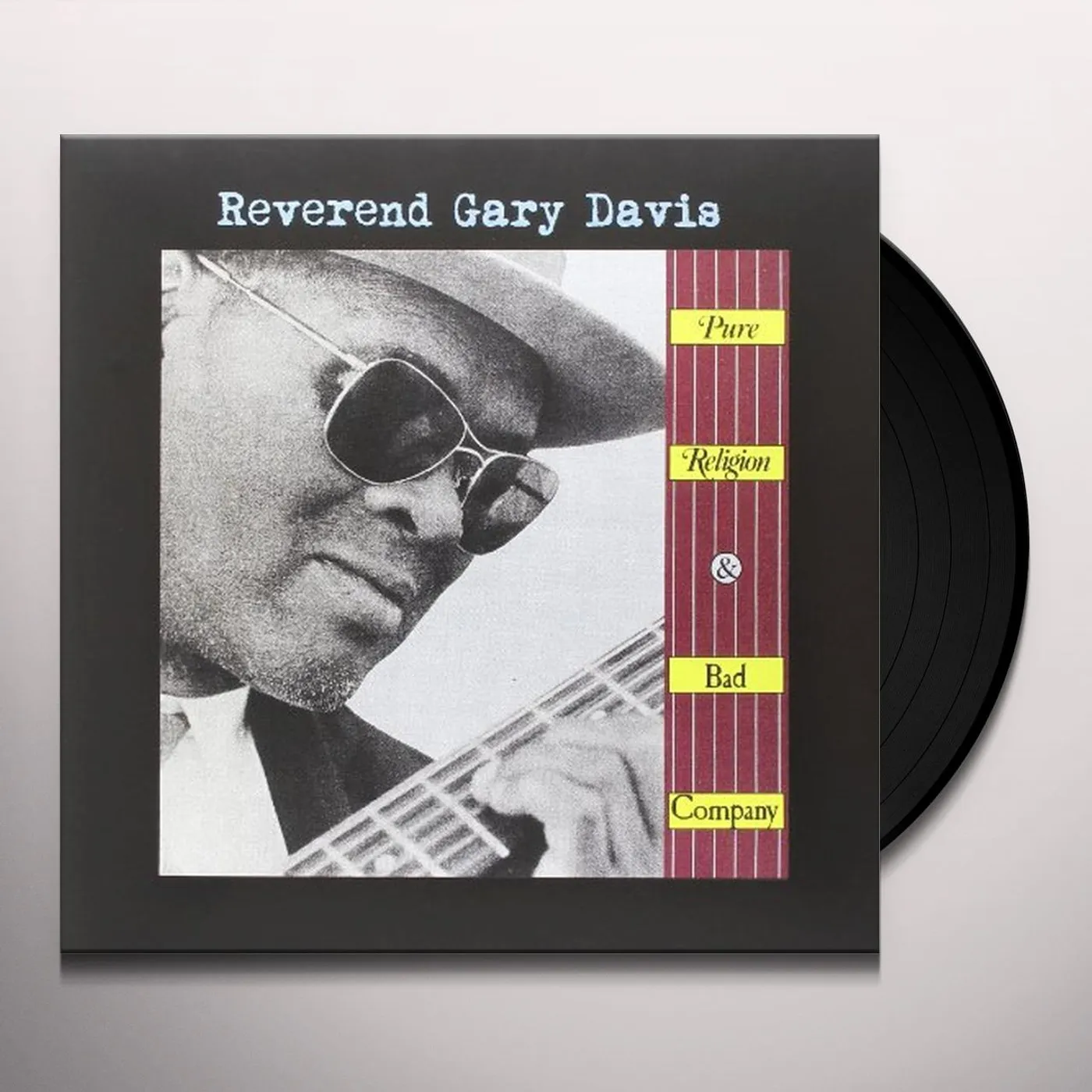 Reverend Gary Davis Pure Religion And Bad Company Vinyl Record