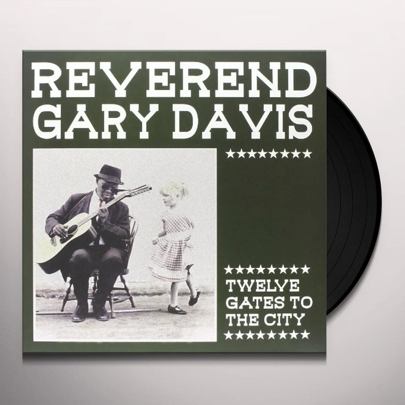 Reverend Gary Davis TWELVE GATES TO THE CITY Vinyl Record