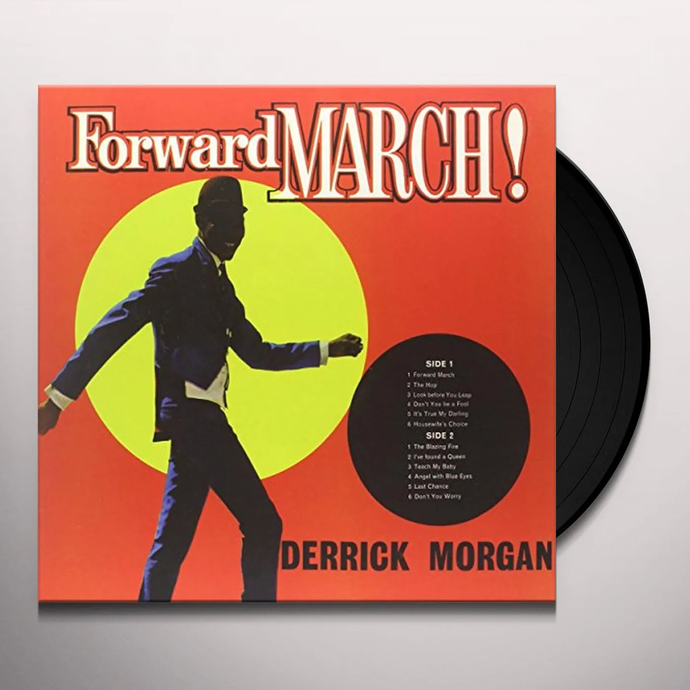 Derrick Morgan Forward March Vinyl Record
