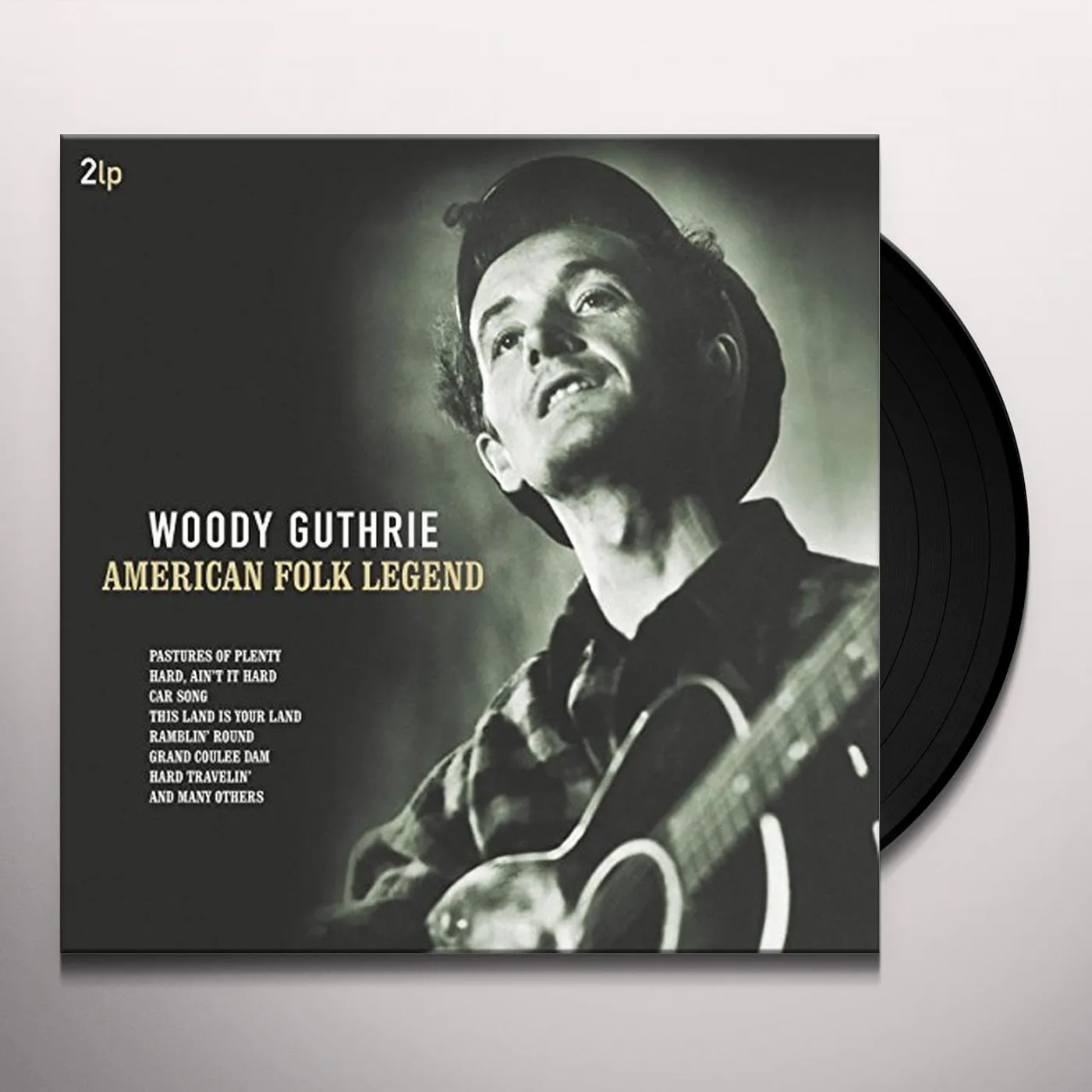 Woody Guthrie AMERICAN FOLK LEGEND (180G) Vinyl Record