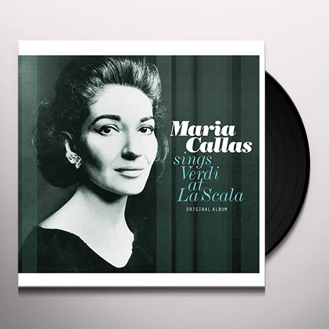 Maria Callas SINGS VERDI AT LA SCALA Vinyl Record