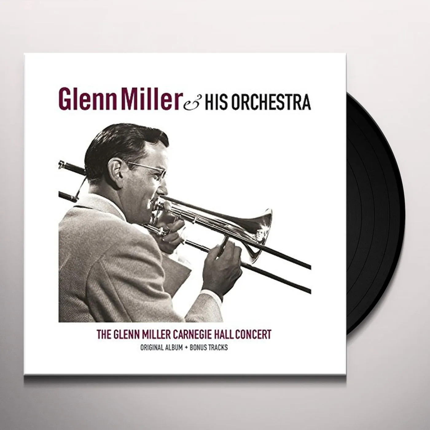 Glenn Miller CARNEGIE HALL CONCERT Vinyl Record