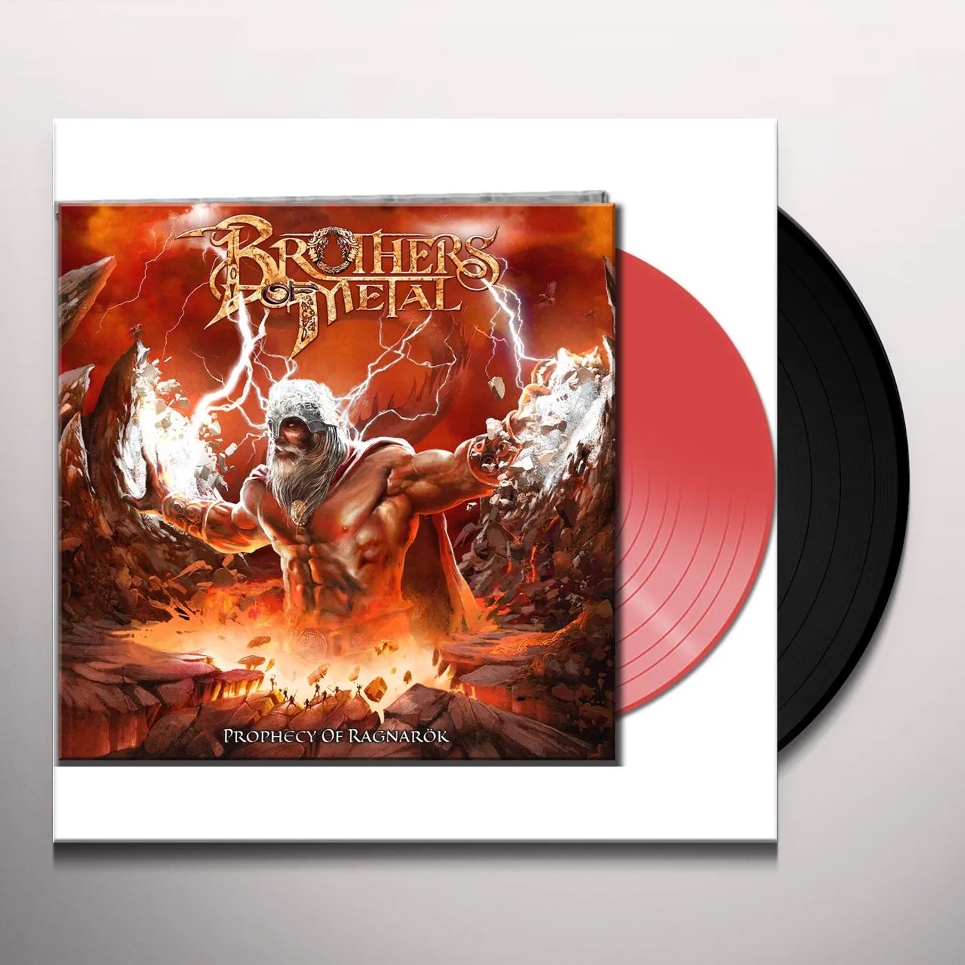 Brothers of Metal PROPHECY OF RAGNAROK Vinyl Record