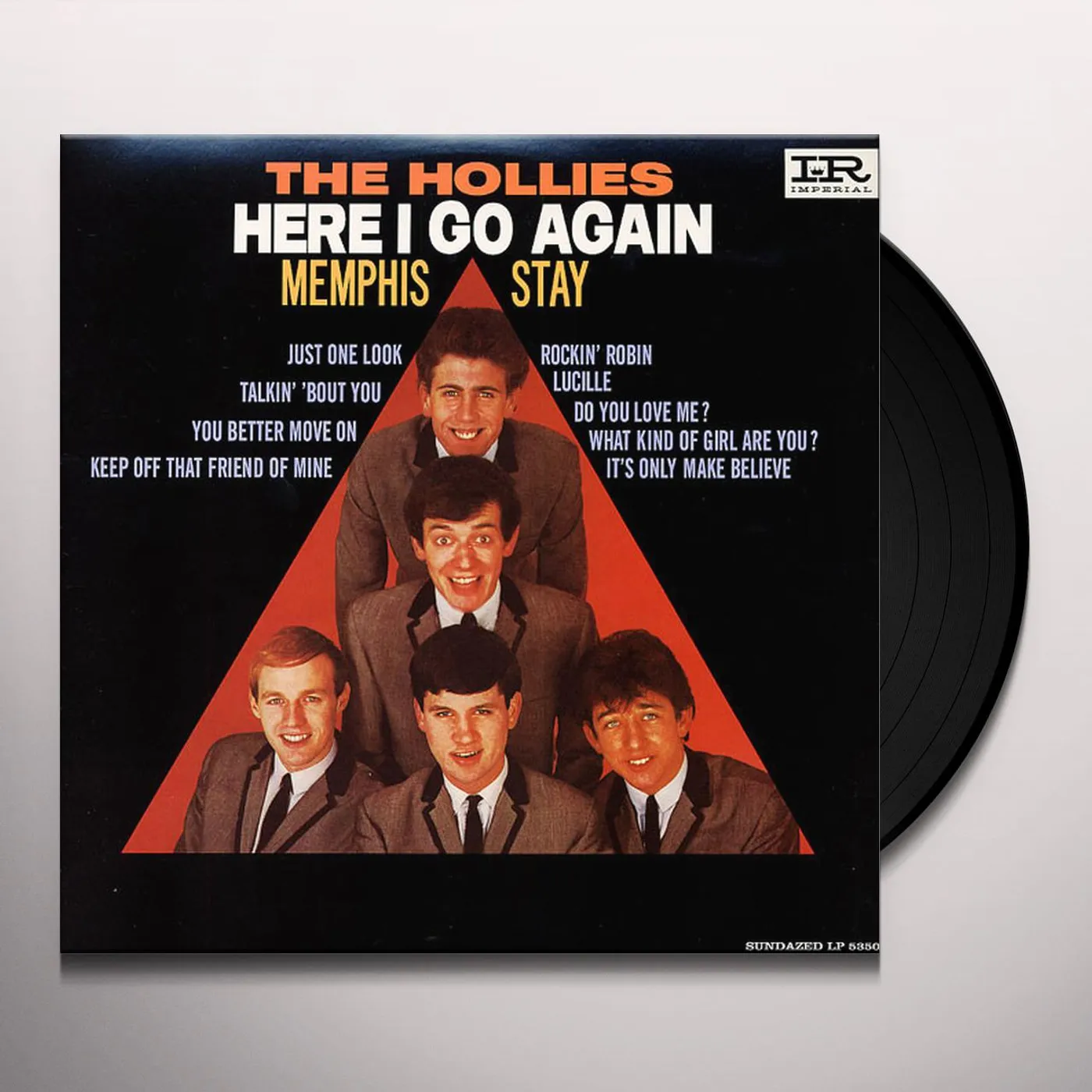 The Hollies HERE I GO AGAIN (MONO EDITION) Vinyl Record