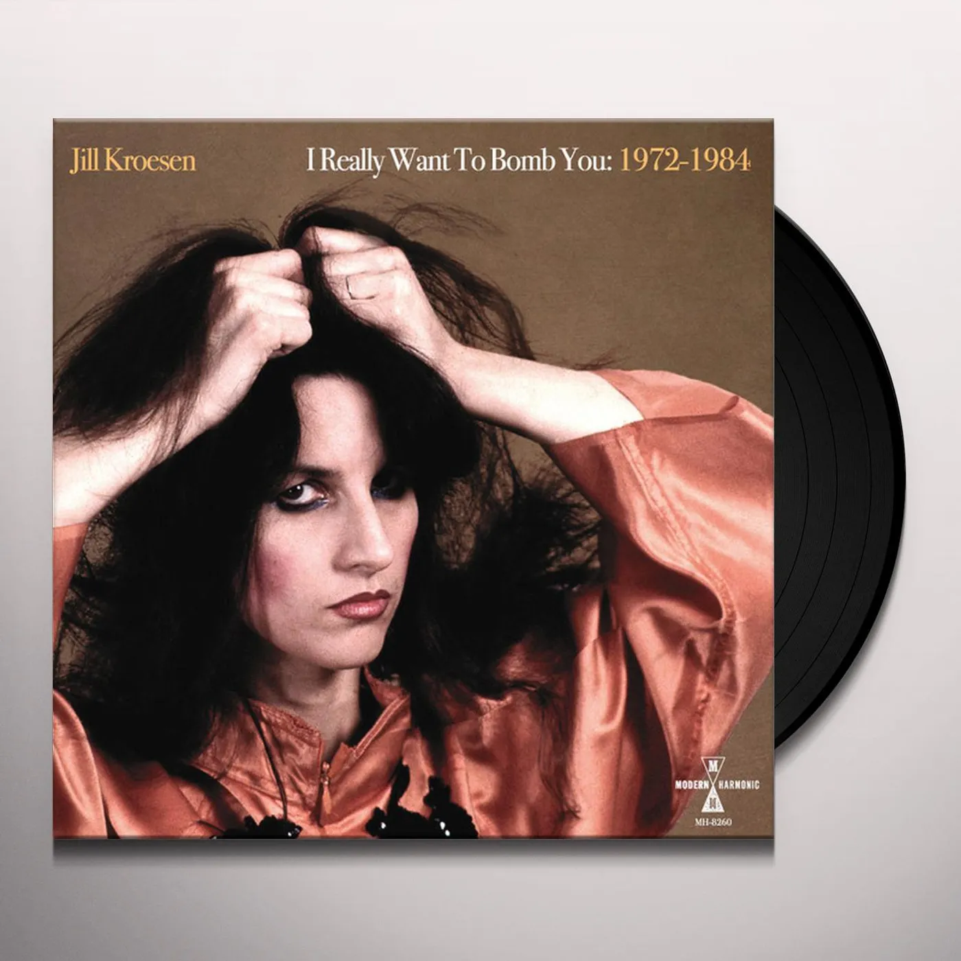 Jill Kroesen I REALLY WANT TO BOMB YOU: 1972 -  1984 (CLEAR ORANGE VINYL/2LP) Vinyl Record