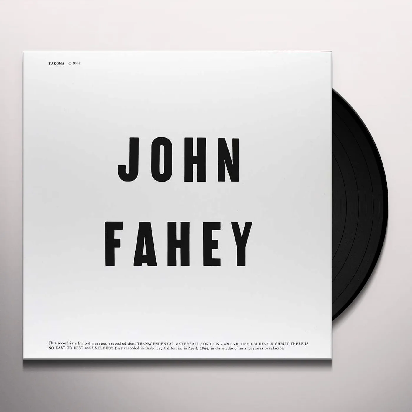 John Fahey Blind Joe Death Vinyl Record