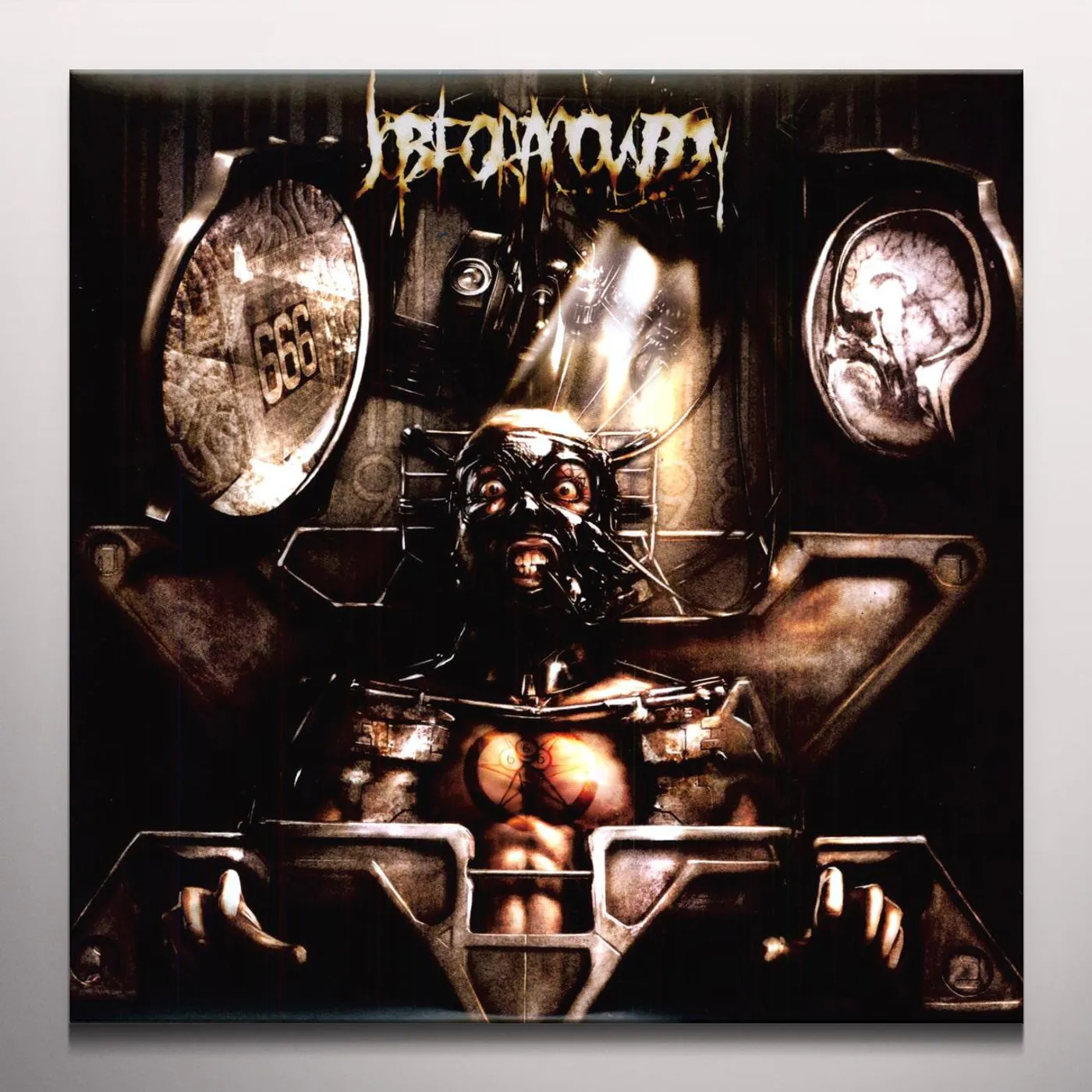 Job For A Cowboy RUINATION (LP2) (10") (ORANGE VINYL) Vinyl Record