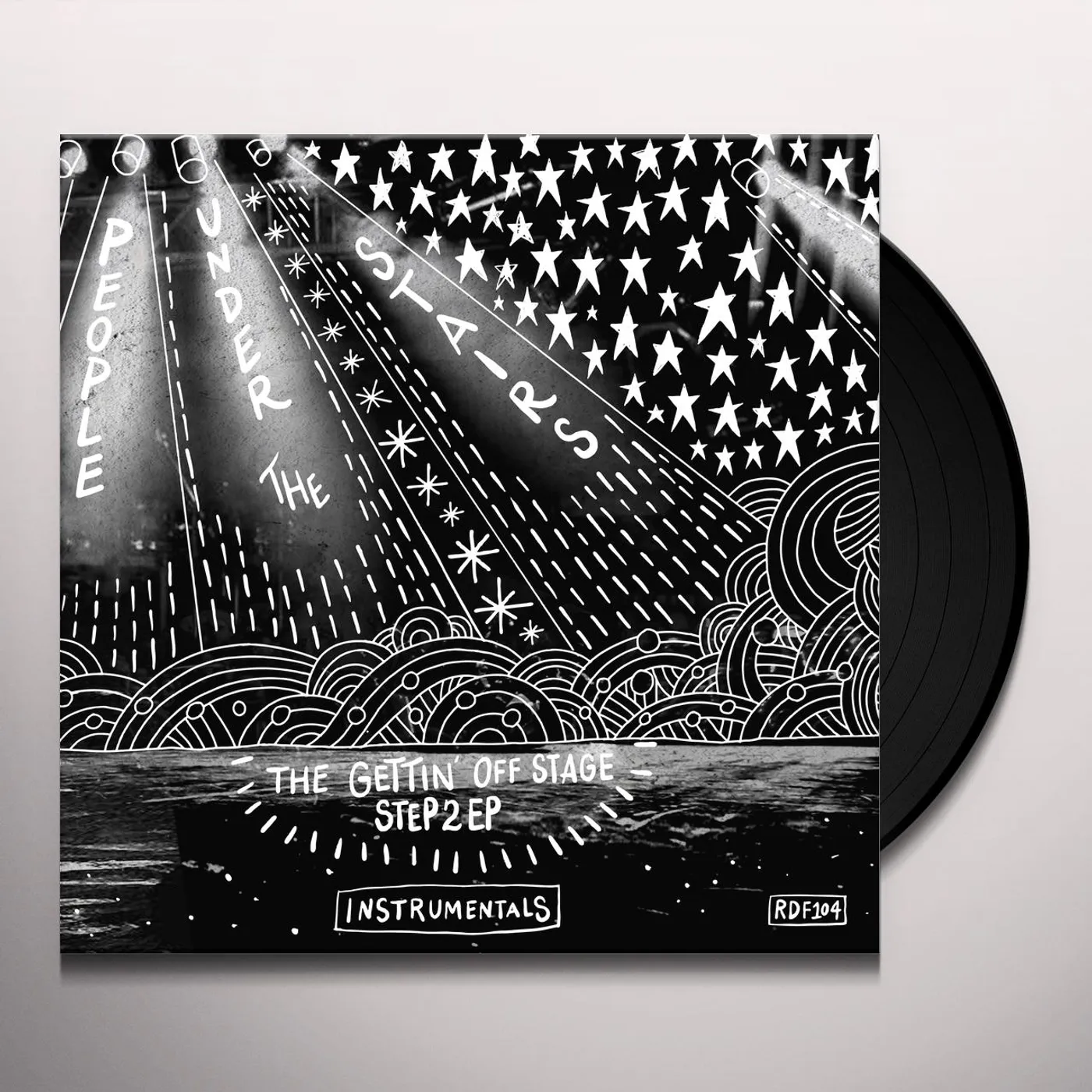 People Under The Stairs GETTIN' OFF STAGE STEP 2 INSTRUMENTALS Vinyl Record