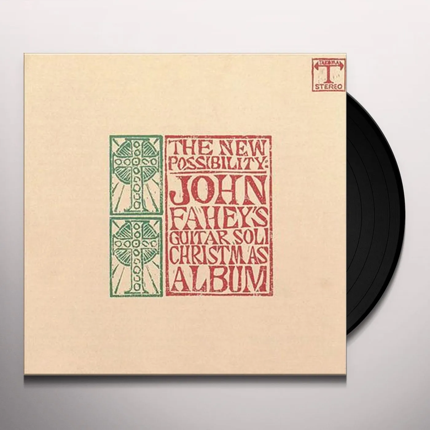 John Fahey NEW POSSIBILITY: GUITAR SOLI CHRISTMAS Vinyl Record