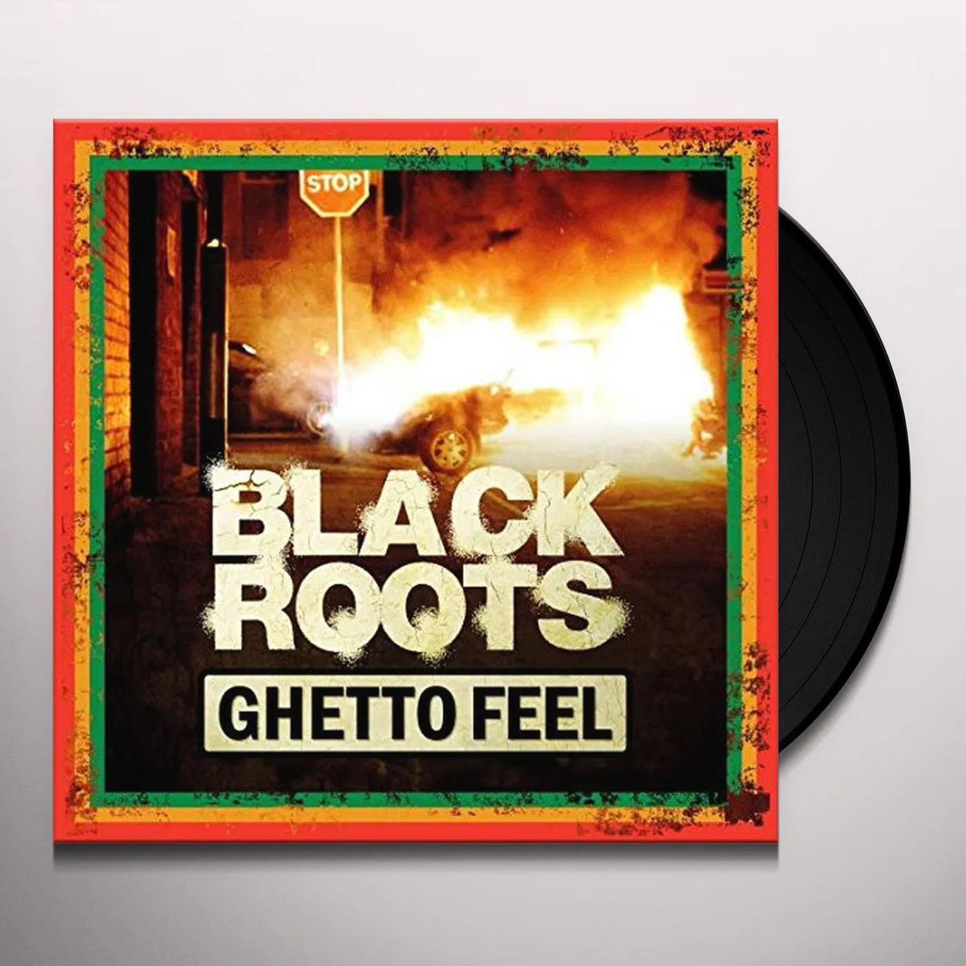 Black Roots Ghetto Feel Vinyl Record