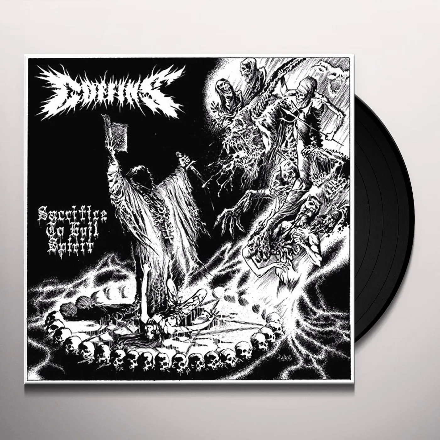 Coffins Sacrifice to Evil Spirit Vinyl Record