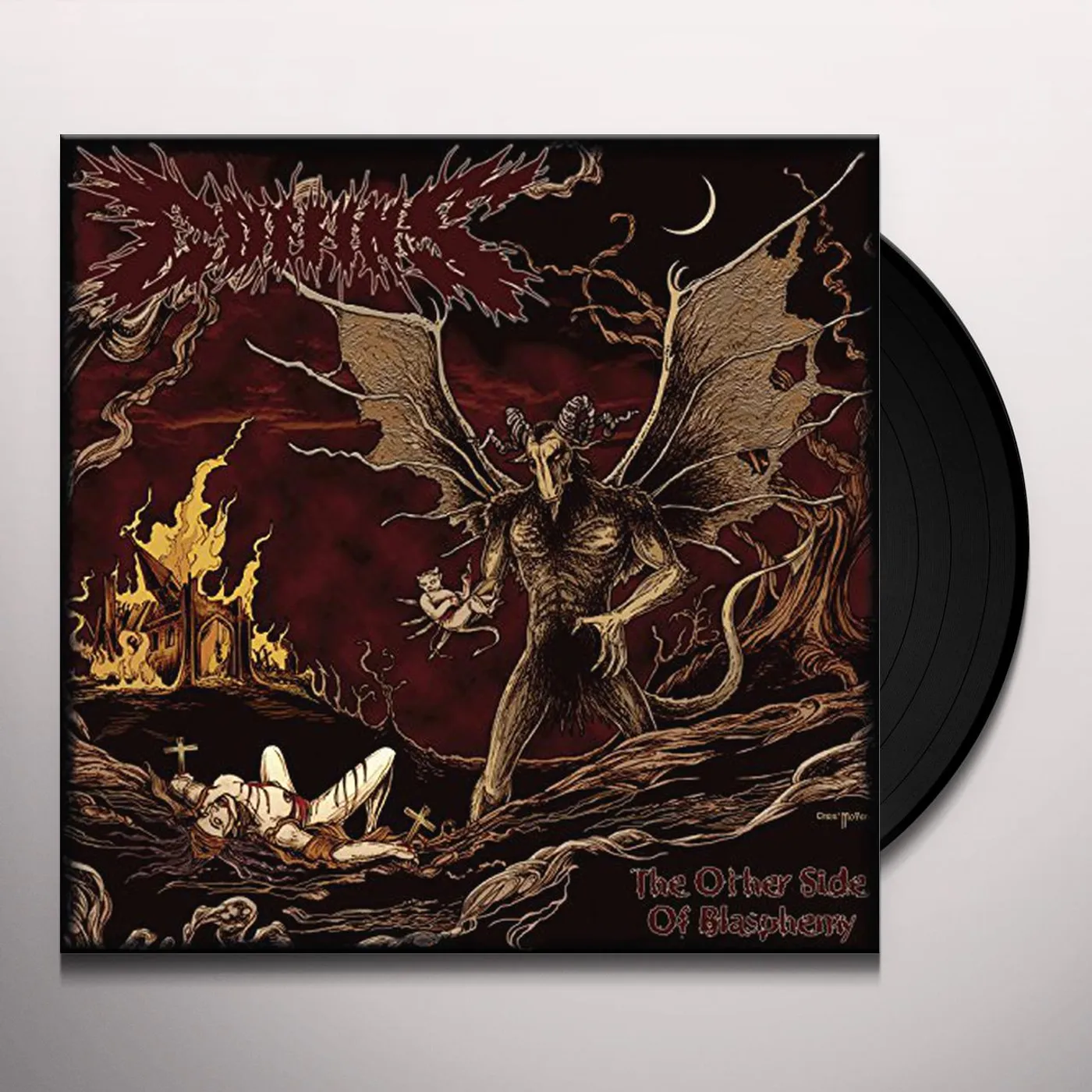 Coffins OTHER SIDE OF BLASPHEMY Vinyl Record