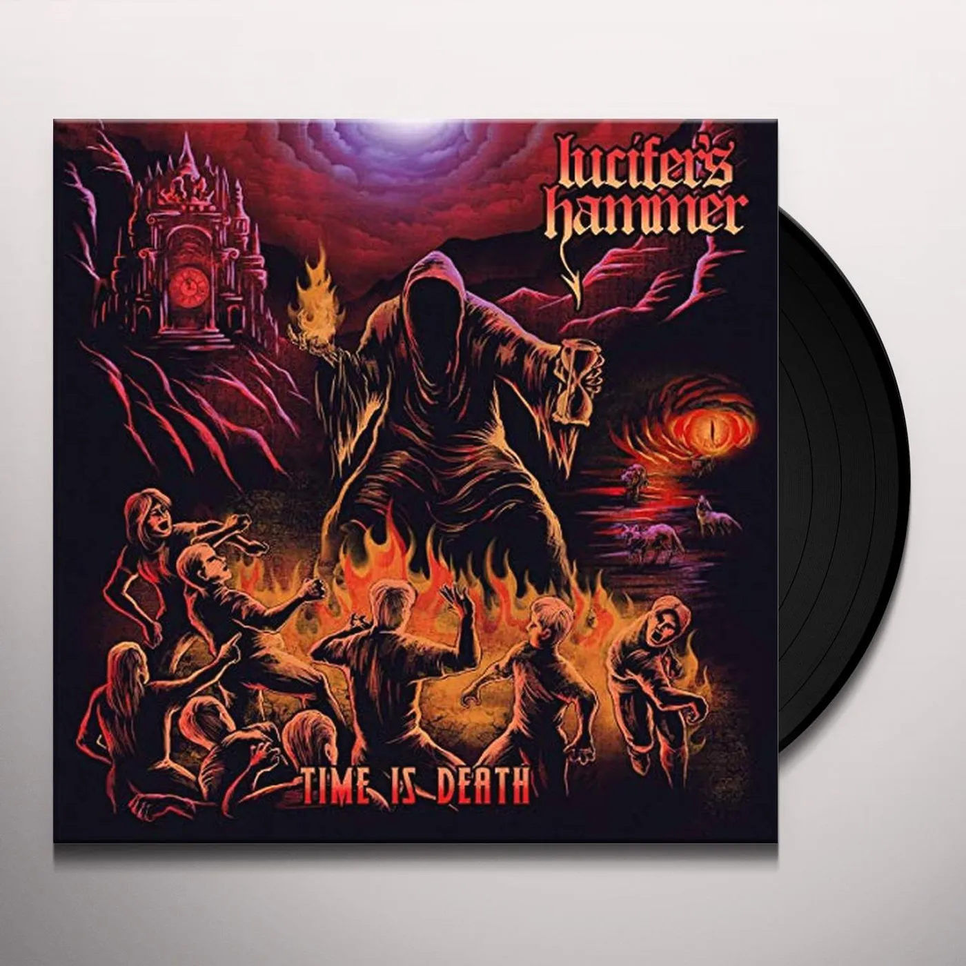 Lucifer's Hammer Time Is Death Vinyl Record