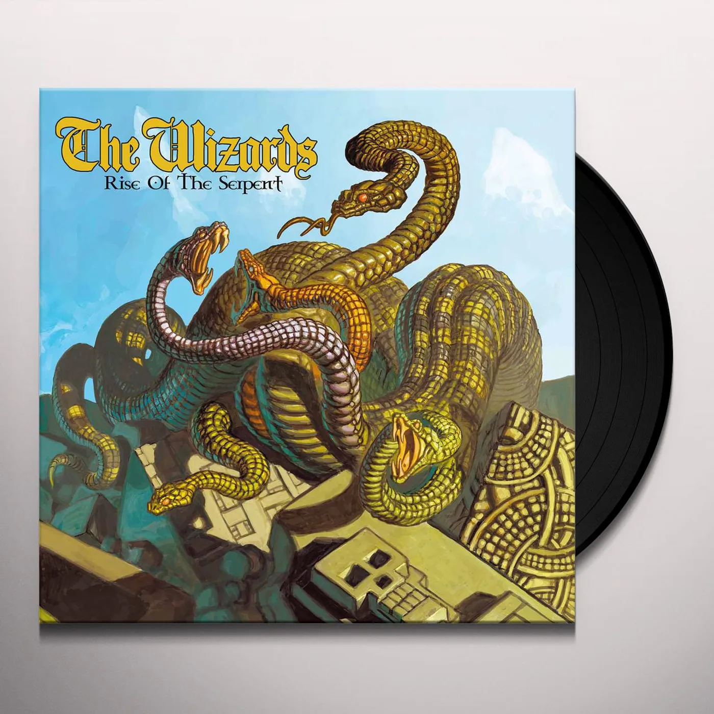 The Wizards RISE OF THE SERPENT (TRANSLUCENT YELLOW VINYL) Vinyl Record