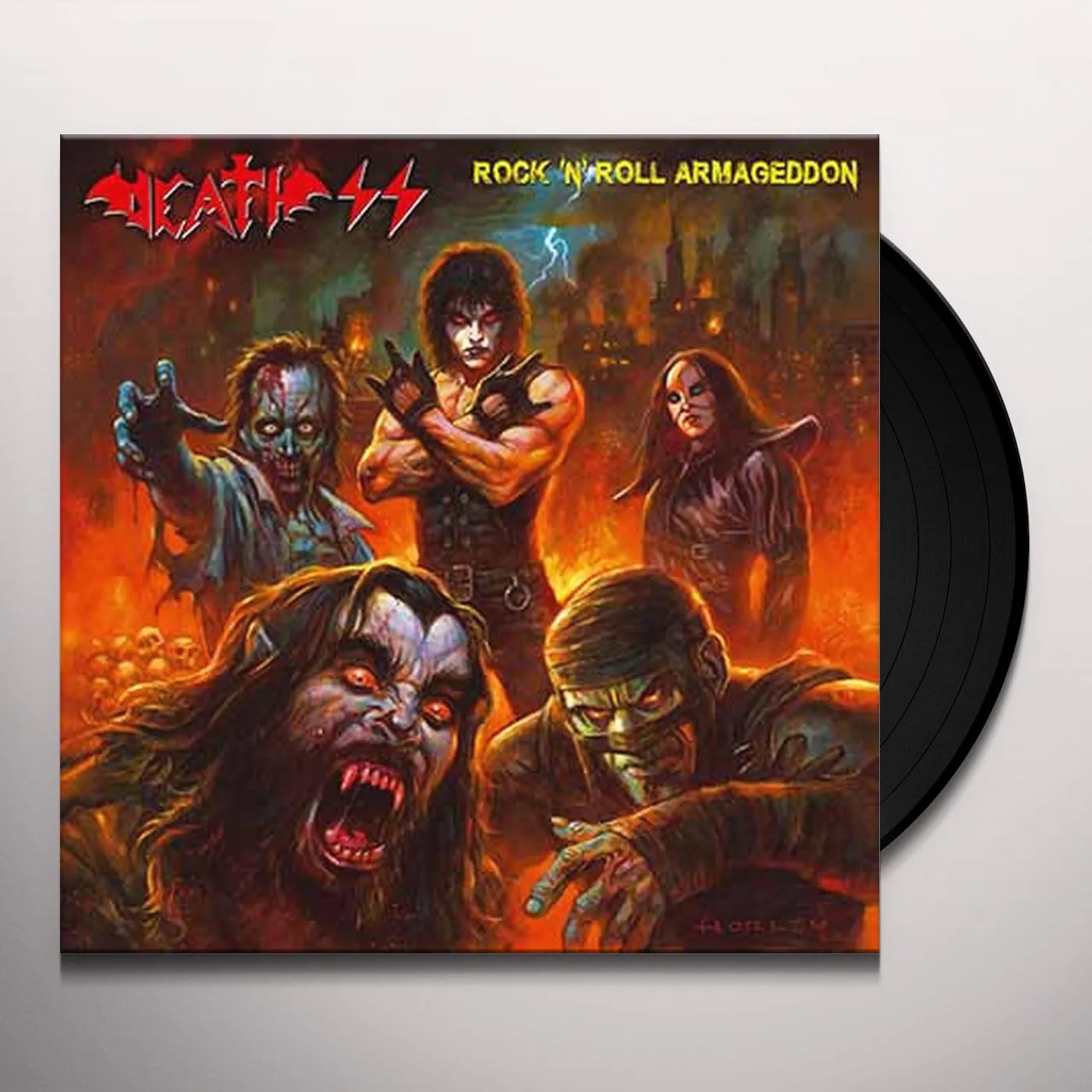 Death SS Rock 'N' Roll Armageddon Vinyl Record