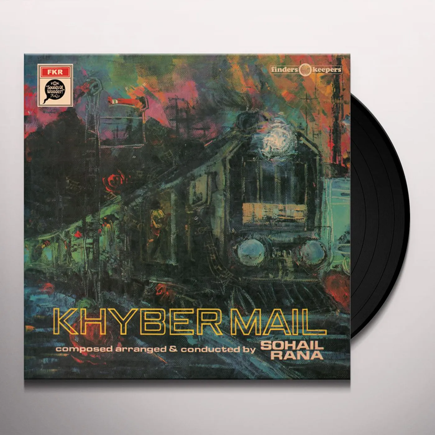 Sohail Rana KHYBER MAIL - Original Soundtrack Vinyl Record