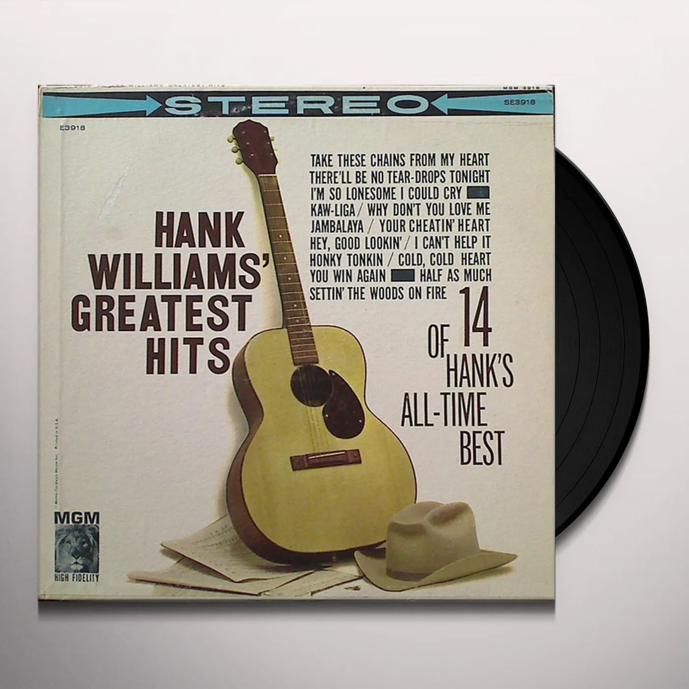 Hank Williams Greatest Hits Vinyl Record