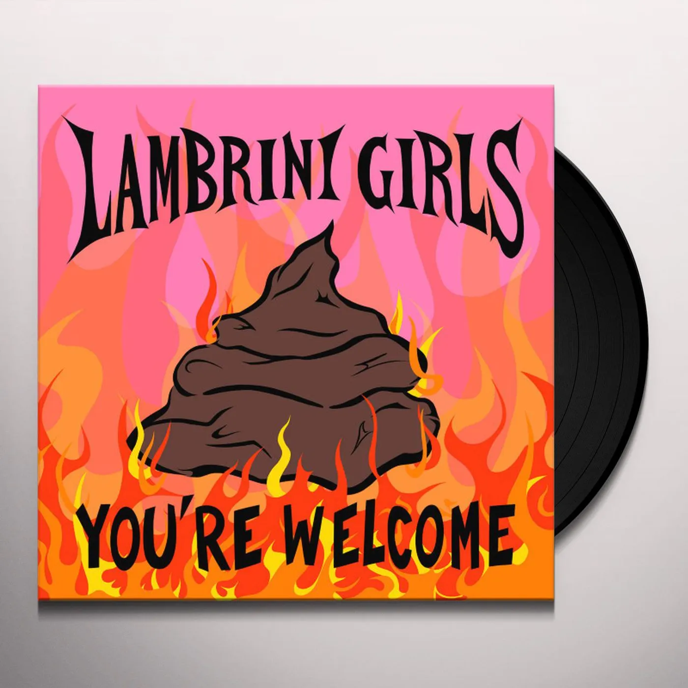 Lambrini Girls YOU'RE WELCOME (BROWN VINYL) Vinyl Record
