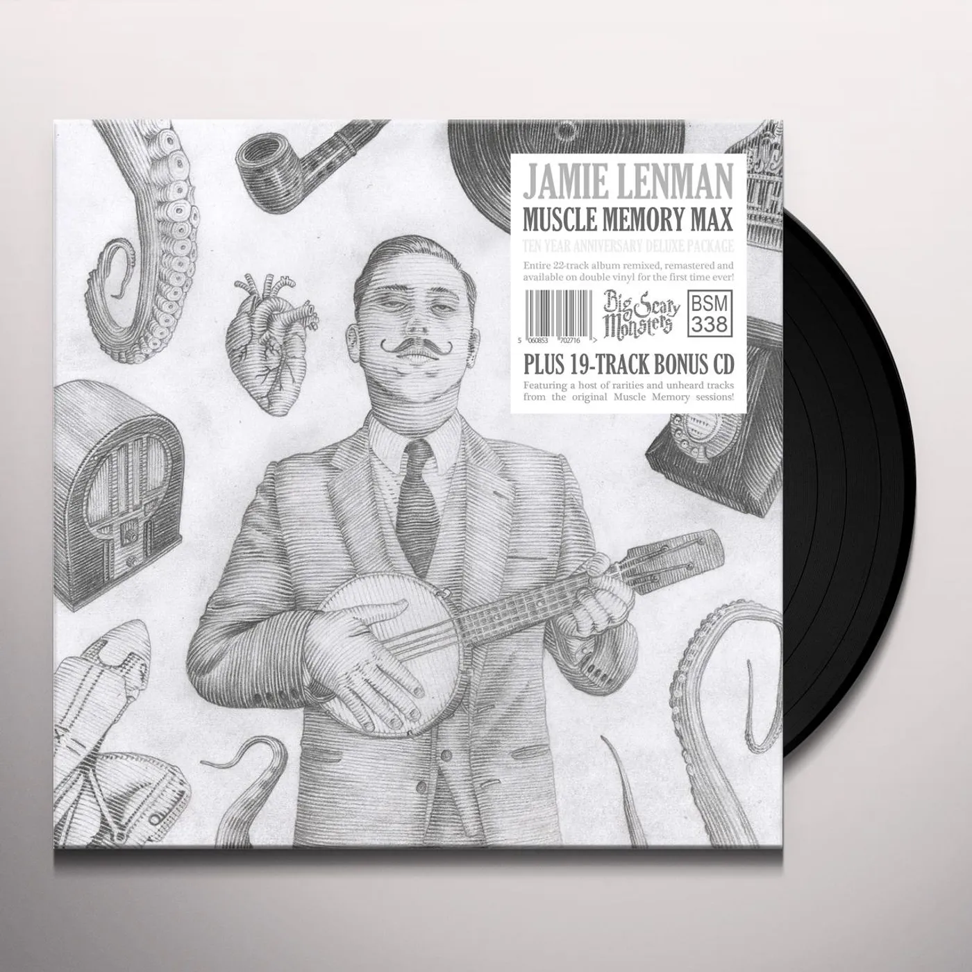 Jamie Lenman MUSCLE MEMORY MAX Vinyl Record