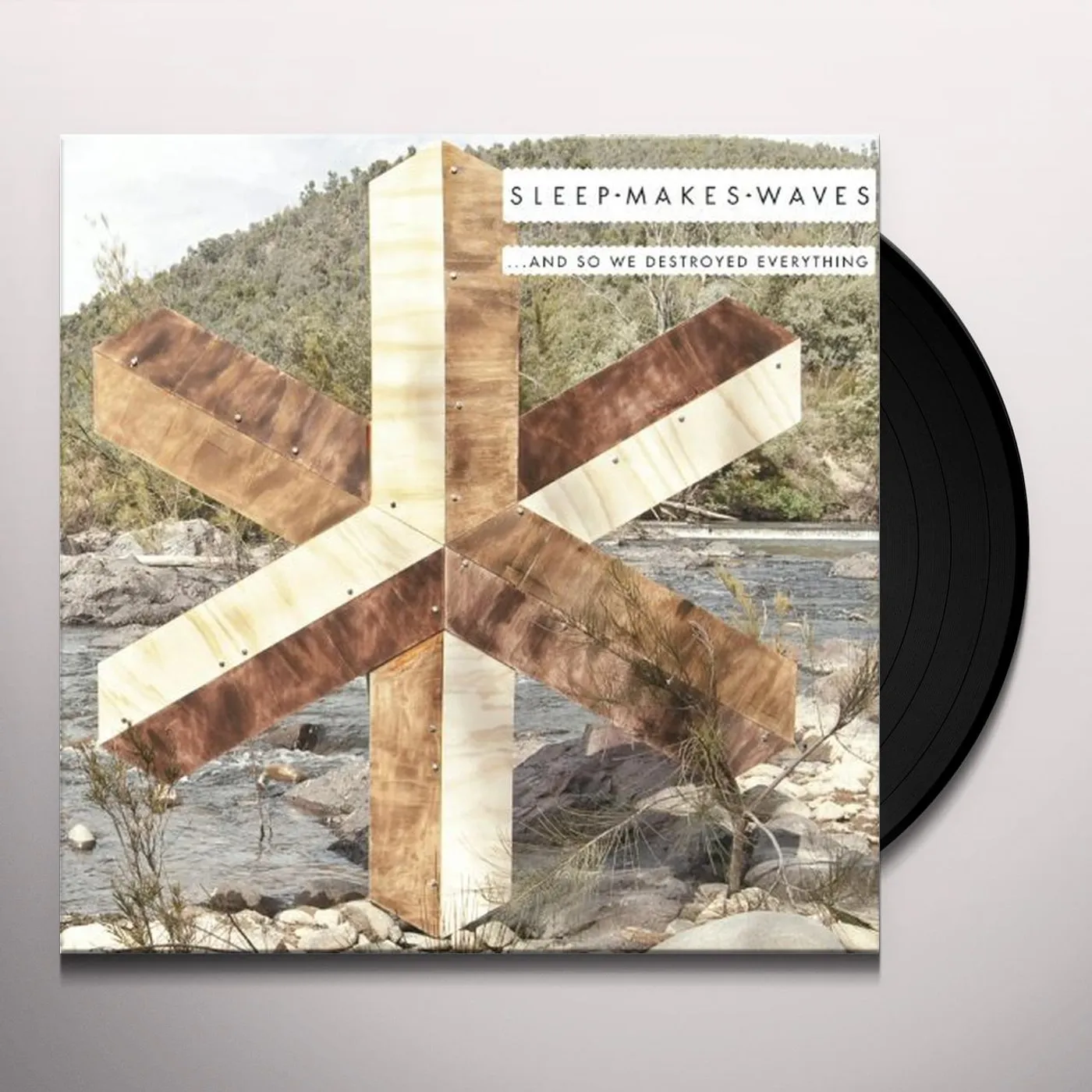 sleepmakeswaves & SO WE DESTROYED EVERYTHING Vinyl Record
