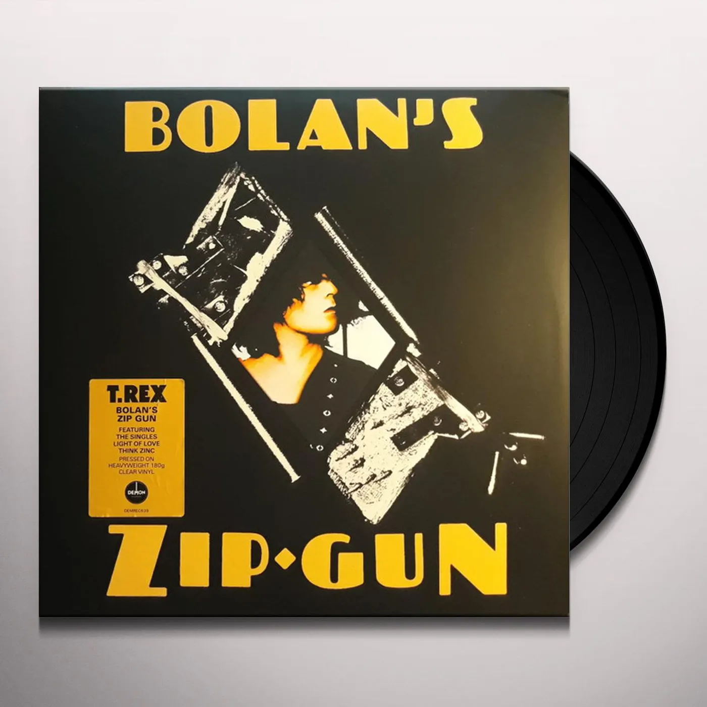 T. Rex BOLAN'S ZIP GUN (CLEAR VINYL) Vinyl Record