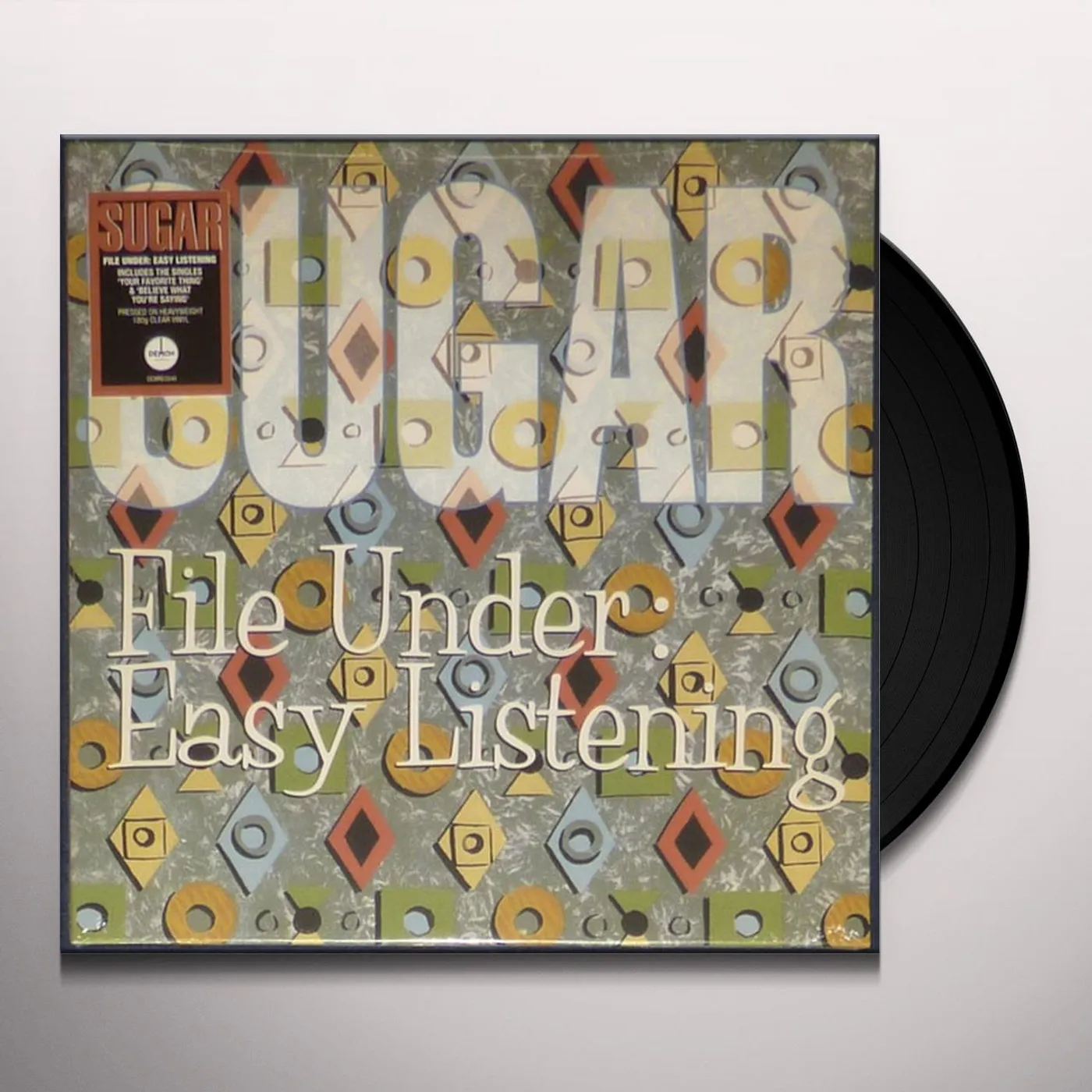 Sugar FILE UNDER EASY LISTENING Vinyl Record