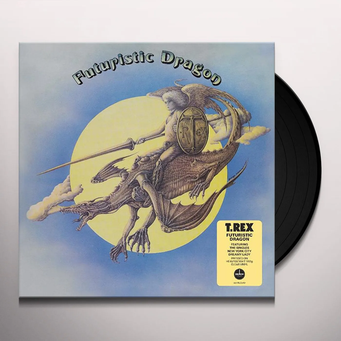 T. Rex Futuristic Dragon Vinyl Record