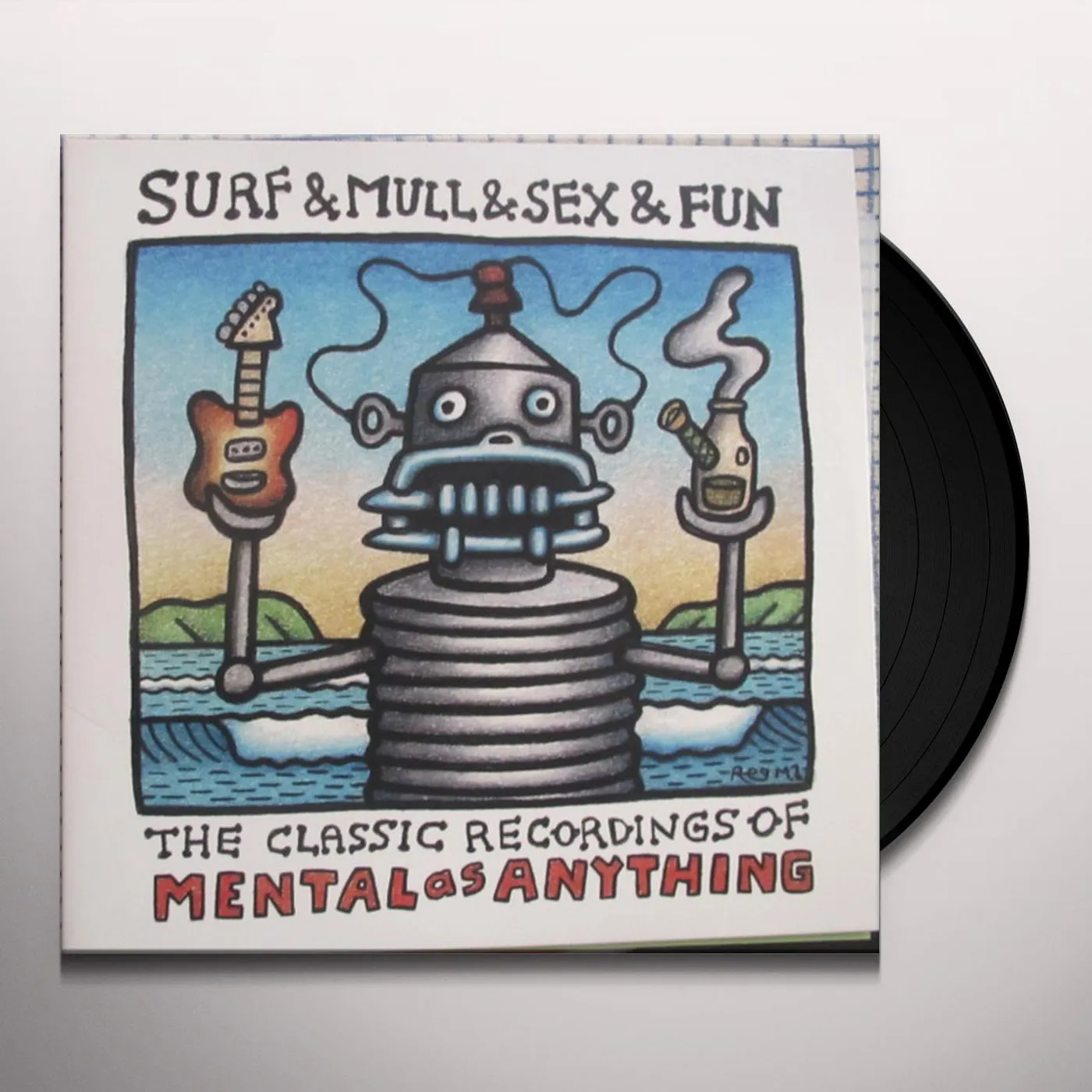 Mental As Anything SURF & MULL & SEX & FUN Vinyl Record