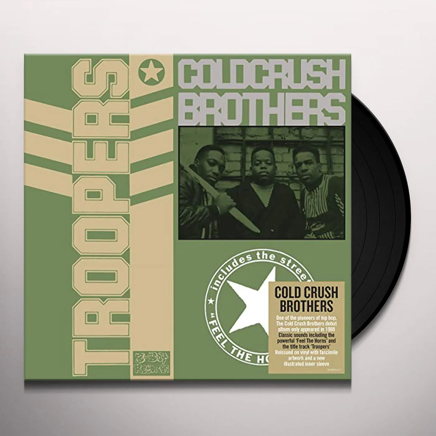 Cold Crush Brothers Troopers Vinyl Record