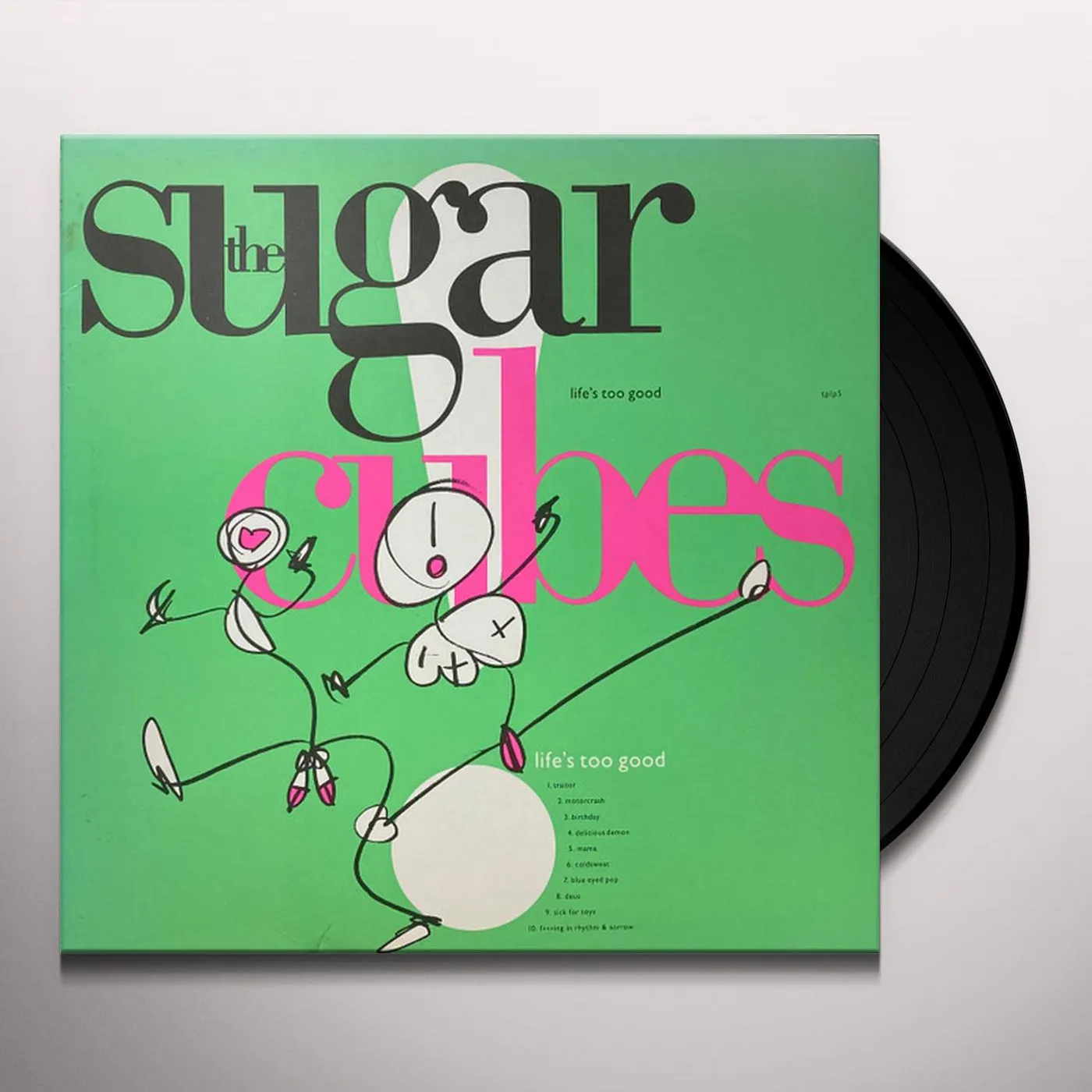 Sugarcubes LIFE'S TOO GOOD Vinyl Record