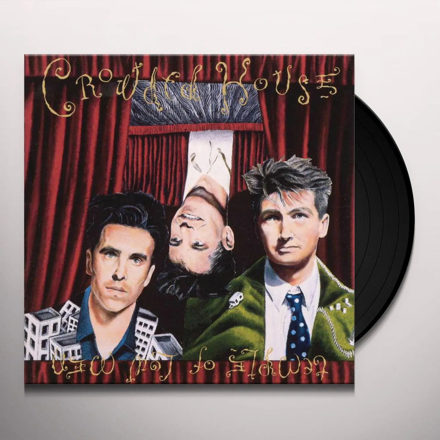 Crowded House Temple Of Low Men Vinyl Record